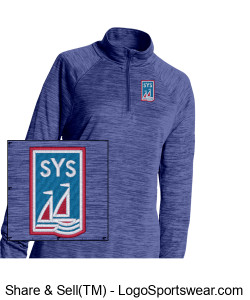Charles River Women's Space Dye Performance Pullover Design Zoom